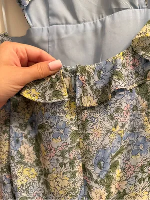ASTR the Label Wildflower Ruffle Cutout Midi Dress thumbnail 8