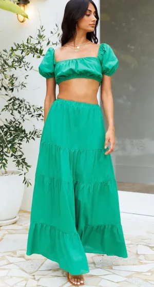 Hello Molly Matching Set - Top & Maxi Skirt thumbnail 3