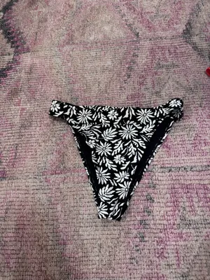 Topshop black and white bikini thumbnail 3