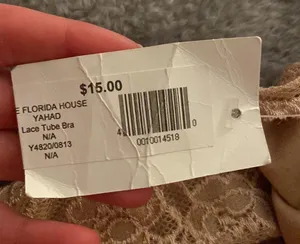 Nude bandeau size S NWT Tan thumbnail 2