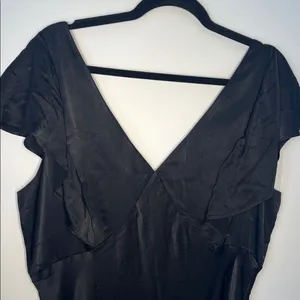 NWT White House Black Market Satin Slip Maxi Dress thumbnail 6