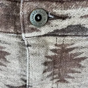 Lauren Ralph Lauren Southwestern Aztec Print Skinny Jeans Brown Tan Size 10‎ thumbnail 4
