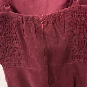 Lulus Red Corduroy Jumpsuit thumbnail 4