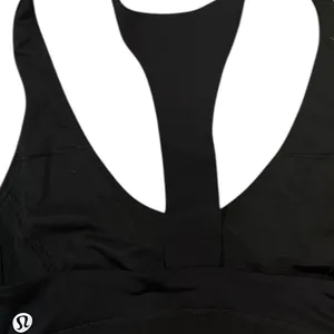 Lululemon Soul Cycle Black Silver Sportsbra Racerback Top 6 thumbnail 4