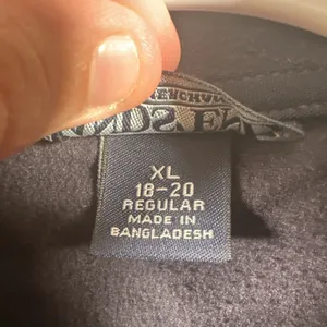 LANDS' END WOMEN'S BLACK PULLOVER FLEECE 1/4 ZIP CLOSURE SZ XL thumbnail 6
