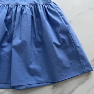 Gretchen Scott Smoking hot Tiered dress Periwinkle Sz Medium Preppy bubble hem thumbnail 7