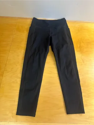 Girlfriend Collective Black Compressive Pocket 7/8th Legging Medium thumbnail 8