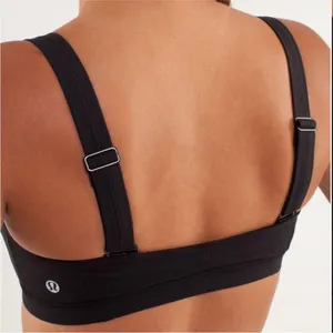 Lululemon Run:Engage Black Bra thumbnail 5