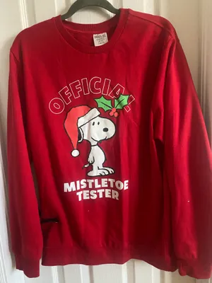 Peanuts sweatshirt Red Size L thumbnail 1