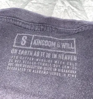 Faith Tshirt Blue thumbnail 3
