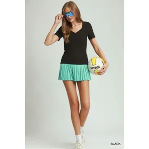 Umgee Sweetheart‎ Neckline Front Double-Lined Top - XLarge thumbnail 4