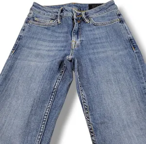 Allsaints Jeans Size 24 23x26.5 All Saints Mast Skinny Jeans Stretch Altered Hem thumbnail 3