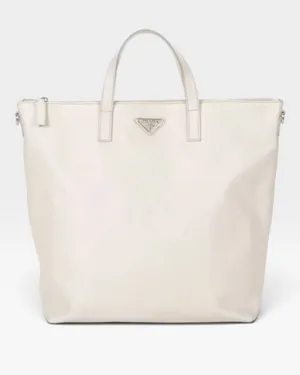 Prada White Saffiano Leather Large Tote Bag Purse WITH COA thumbnail 1