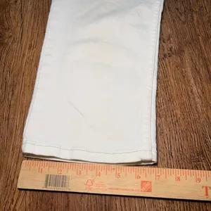 Levi Strauss Signature White Straight Leg Jeans Size 4 28x22 Denim y2k cotton thumbnail 8