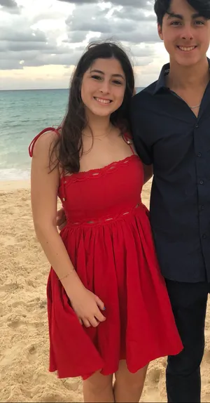 Showpo Red Linen Dress thumbnail 1