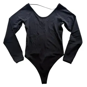 Lululemon Full Freedom Bodysuit Black Size 4 Nulu Thong Long Sleeve One Piece thumbnail 2
