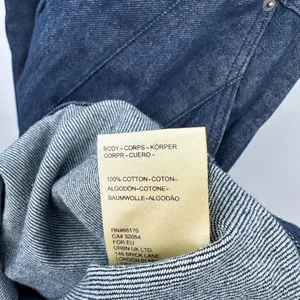 Free People Women's Scout‎ Pleated Midi A-Line Skirt Medium Wash Size 12/16 thumbnail 4