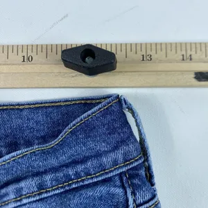 Levis Jeans Womens W25 L26 Blue Wedgie Straight High Rise Button Fly Denim‎ thumbnail 5