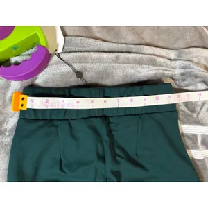 NEW Universal Standard 00-0 Women Green Straight Leg Elastic Pants‎ thumbnail 8