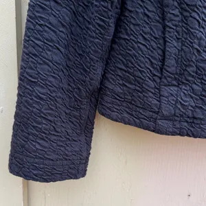lululemon athletica Textured Black Knit Bomber Jacket thumbnail 2