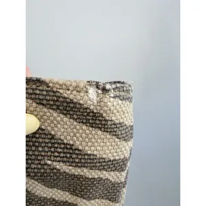 Michael Kors Metallic Gold Zebra Print Canvas Shoulder Tote Bag thumbnail 8