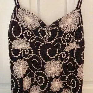 Gorgeous embroidered sundress. Mint! Worn once! XS thumbnail 2