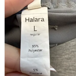 Halara Wide Leg‎ Pants Gray High Waist Old Money Capsule Wardrobe Size Large thumbnail 2