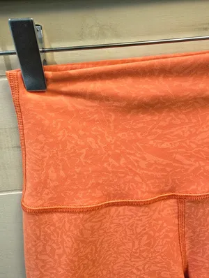 {2} Lululemon Wunder Train Crunch Warm Coral Orange Shorts thumbnail 6