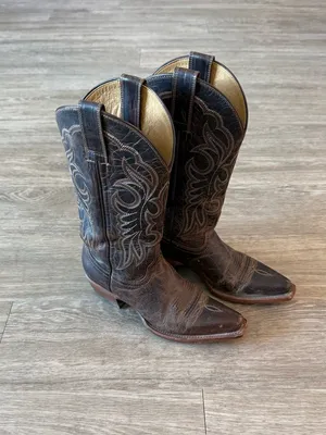 Shyanne Women's Loretta Western Snip Toe Boots, Size 5M thumbnail 3