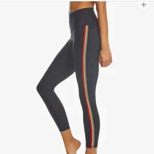 Spiritual Gangster women's small Rasta high waist Black Leggings 7/8 ankle thumbnail 11