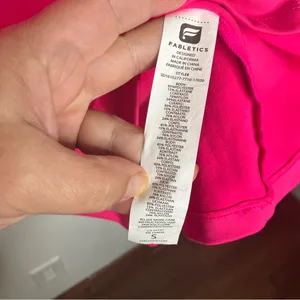 Fabletics Tropez‎ Dress magenta hot pink Barbiecore women's size small casual thumbnail 5