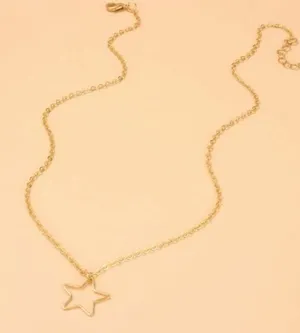 3/$30 💛 Star Necklace Gold thumbnail 1