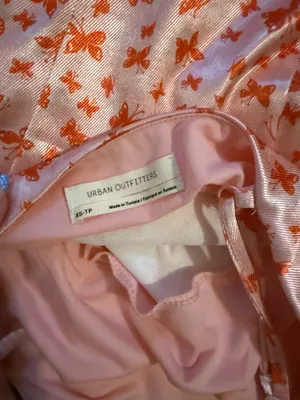 Pink Butterfly Dress Urban Outfitters thumbnail 3