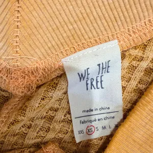 We the Free ! Women's Yellow V-Neck Sweater thumbnail 7