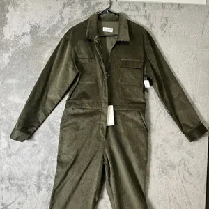 Rivet Utility‎ Bigwig Stretch Organic Cotton Corduroy Jumpsuit XL Workwear New thumbnail 7