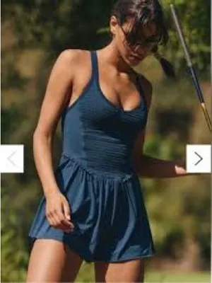 Free People Smocking Hot Athletic Dress thumbnail 1
