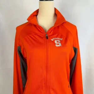 Rivalry Threads Syracuse Orange Full Zip Track Jacket‎ Athletic Activewear Womens Large thumbnail 3