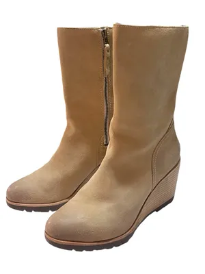 Sorel After Hours Mid Boots in the "Beach Tan" Women’s Size 9 thumbnail 1