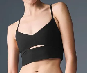 Alo Yoga Alosoft Highlight Bra Black XS thumbnail 1