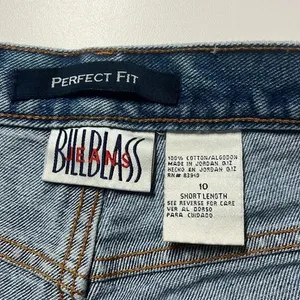 Vintage 1990s jeans 100% cotton size 10 short‎ perfect fit denim jeans Y2K fall thumbnail 10
