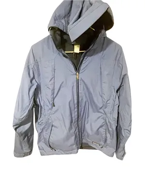 Patagonia Womens Small Blue Vented Breathable Full‎ Zip Hooded Light Weight thumbnail 1