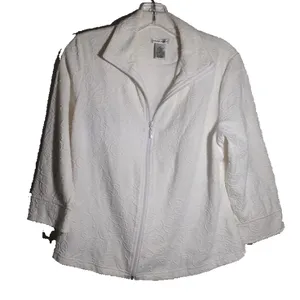 FINAL MARKDOWN Ladies' Laura Ashley Textured Zippered Jacket med thumbnail 1