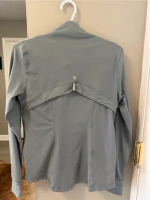 90 Degree By Reflex gray activewear athleisure zip up jacket M thumbnail 6