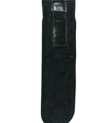 Coach Vintage Signature Jacquard Belt with Silver Buckle thumbnail 6