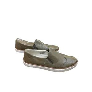 Ugg Womens Green Leather Slip-On Loafers Shoes Size 8 SKU8133 thumbnail 4