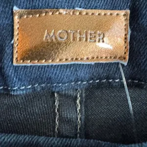 Mother Denim Looker High Rise Skinny Jeans Dark Wash Size 24 thumbnail 4
