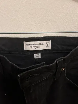 Abercrombie Ultra High Rise 90s Straight Jean Curve Love thumbnail 3