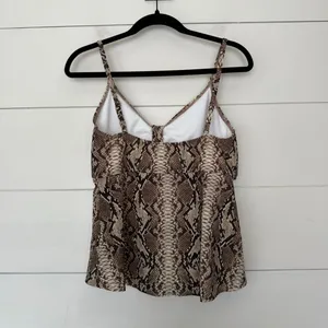 Urban Sea Women’s XL Brown Tankini Swim Top thumbnail 4