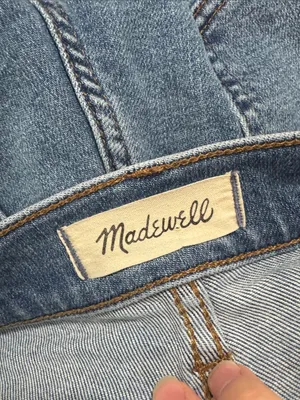 Madewell The Mid-Rise Perfect Vintage Jean Medium Blue Wash size 26 thumbnail 10