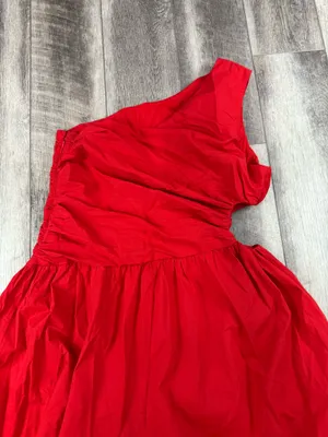 Abercrombie Red Cutout Maxi Dress thumbnail 9